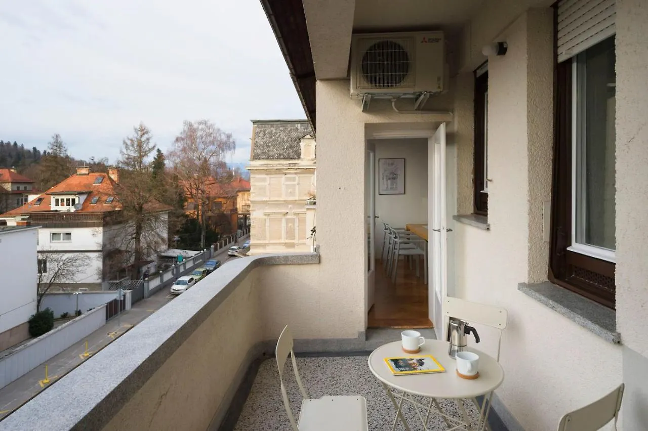 Levstikova Two-Bedroom Apartment Ljubljana